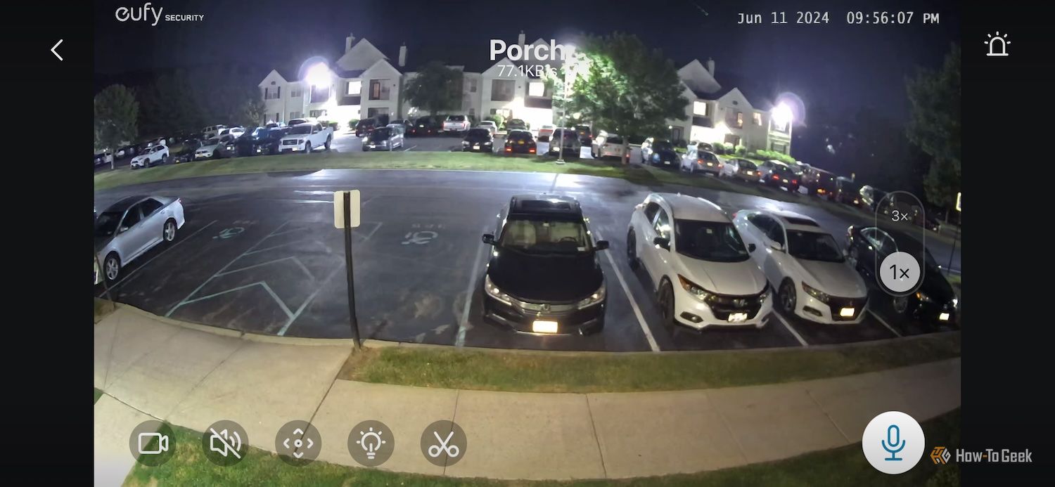 Color night vision on the Eufy Security SoloCam S340