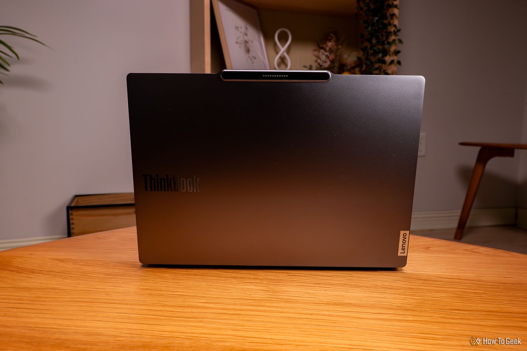 The back of the Lenovo ThinkBook 13x Gen 4.