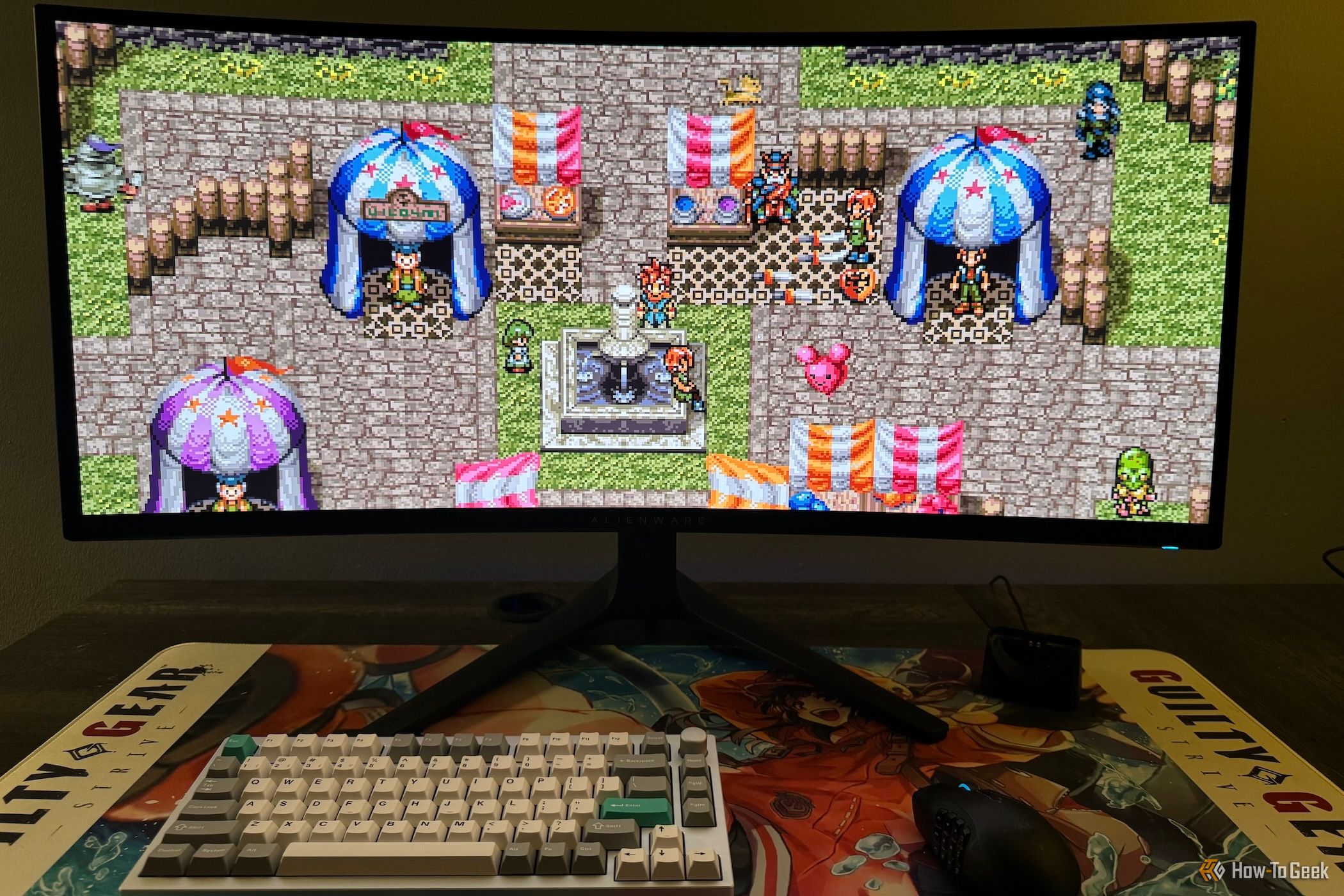 Chrono Trigger on an ultrawide monitor.