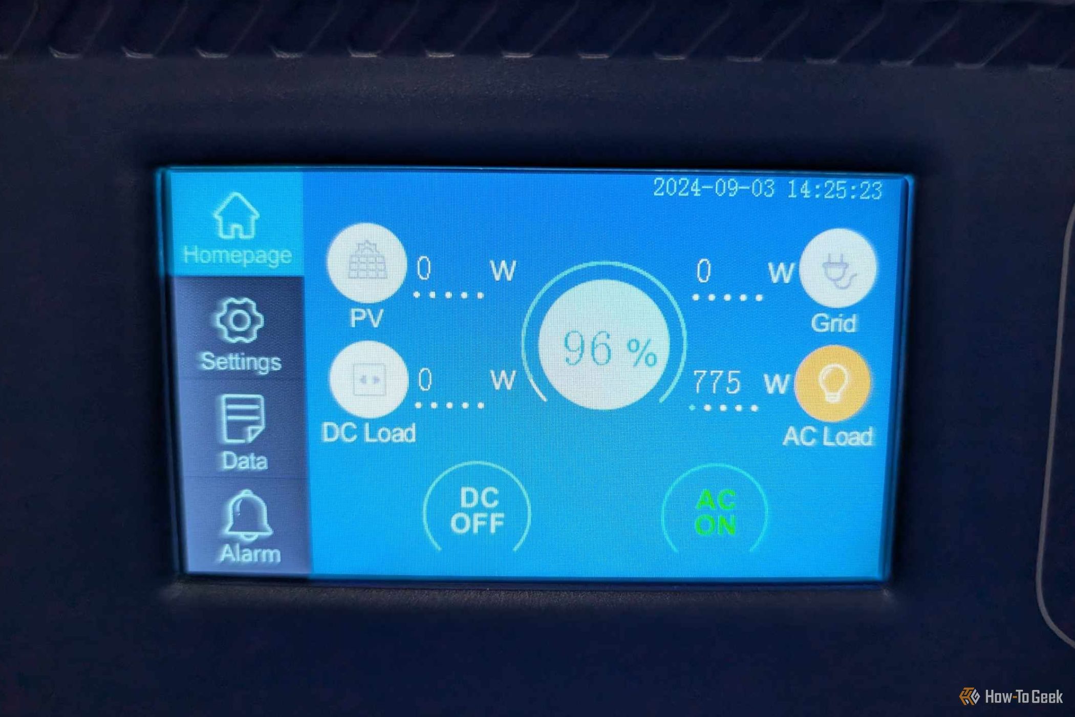 BLUETTI AC300 + B300 AC Load Reading Wattage