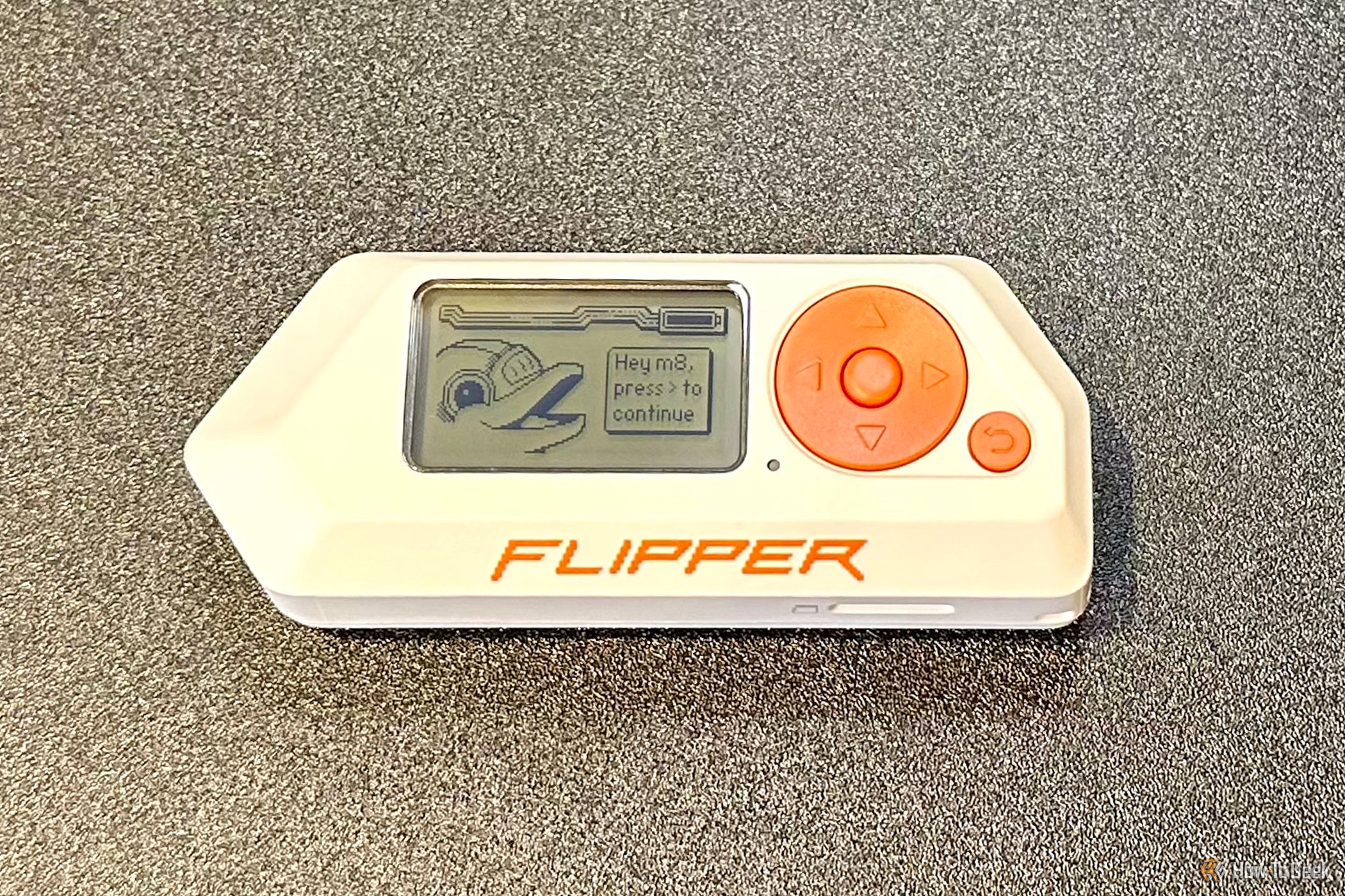 Flipper Zero on a table