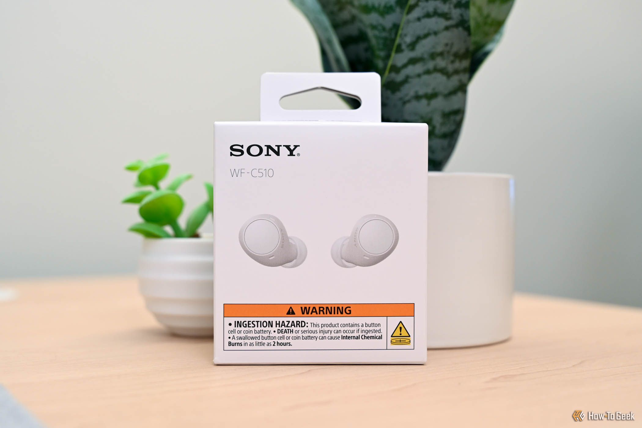 Box for the Sony WF-C510 earbuds