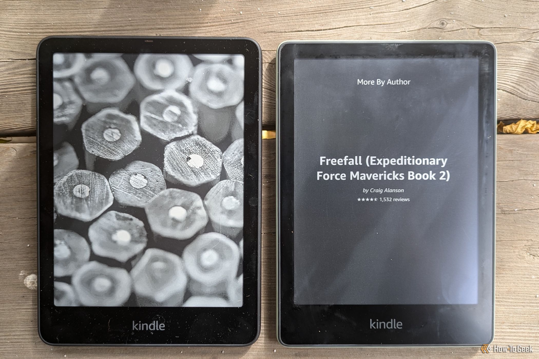 The Kindle Paperwhite SE 12th gen next to a Kindle Paperwhite (Gen 11).