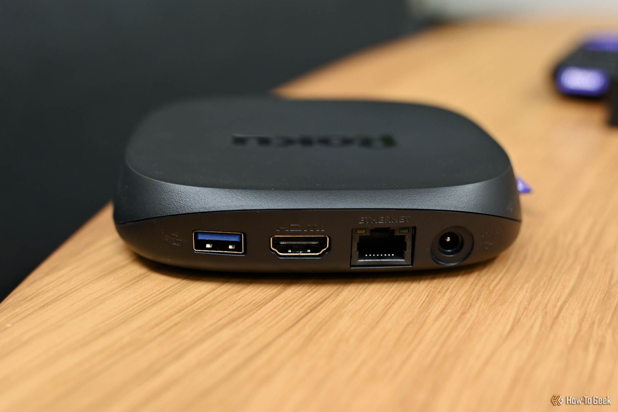 The Roku Ultra rear ports.