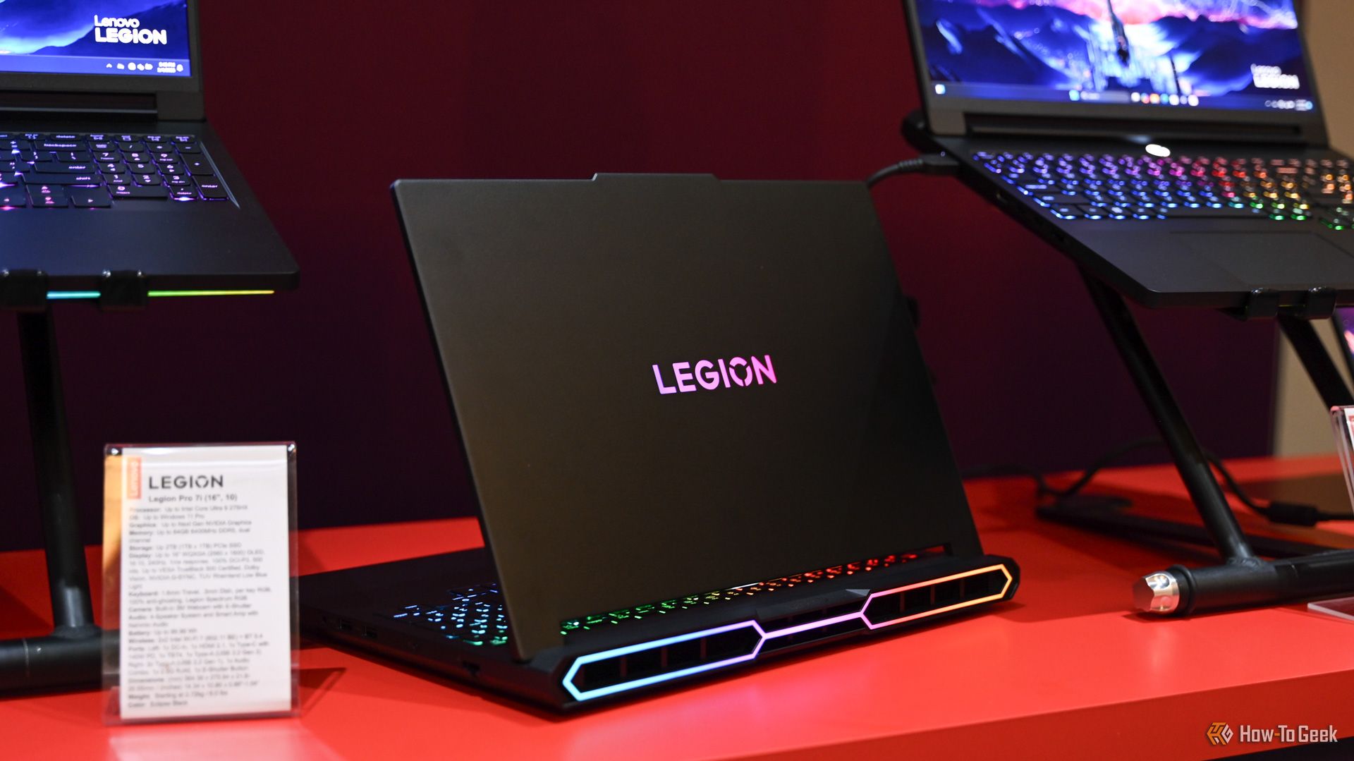 Lenovo Legion Pro 7i at CES 2025.