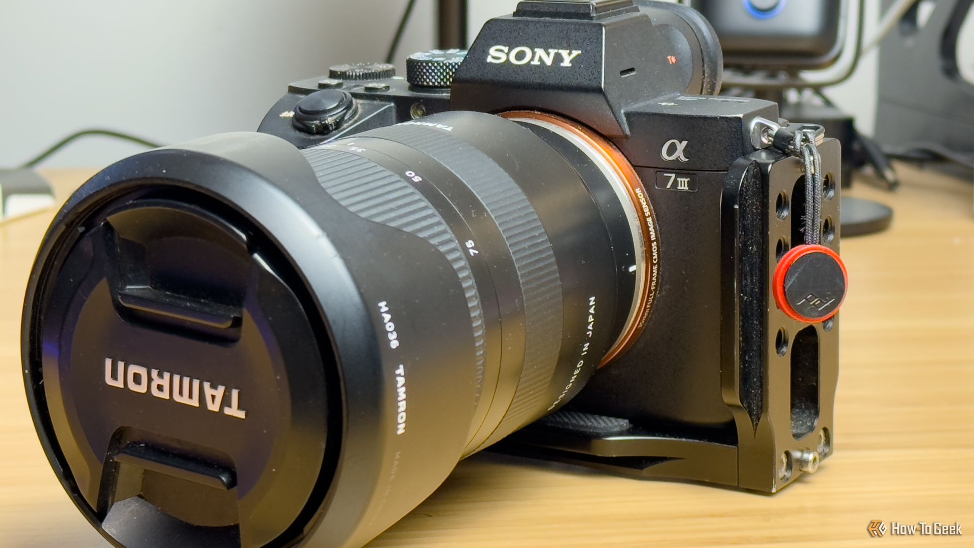 Full view of the Sony A7 III mirrorless full-frame DSLR camera.