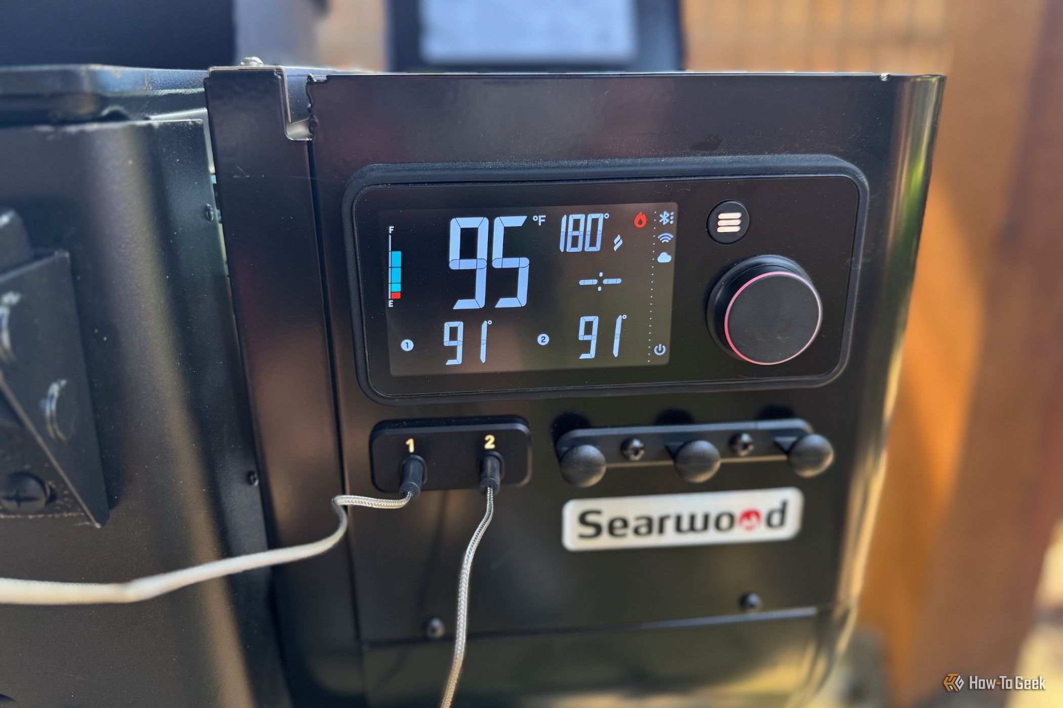 Weber Searwood 600 XL Front Screen.