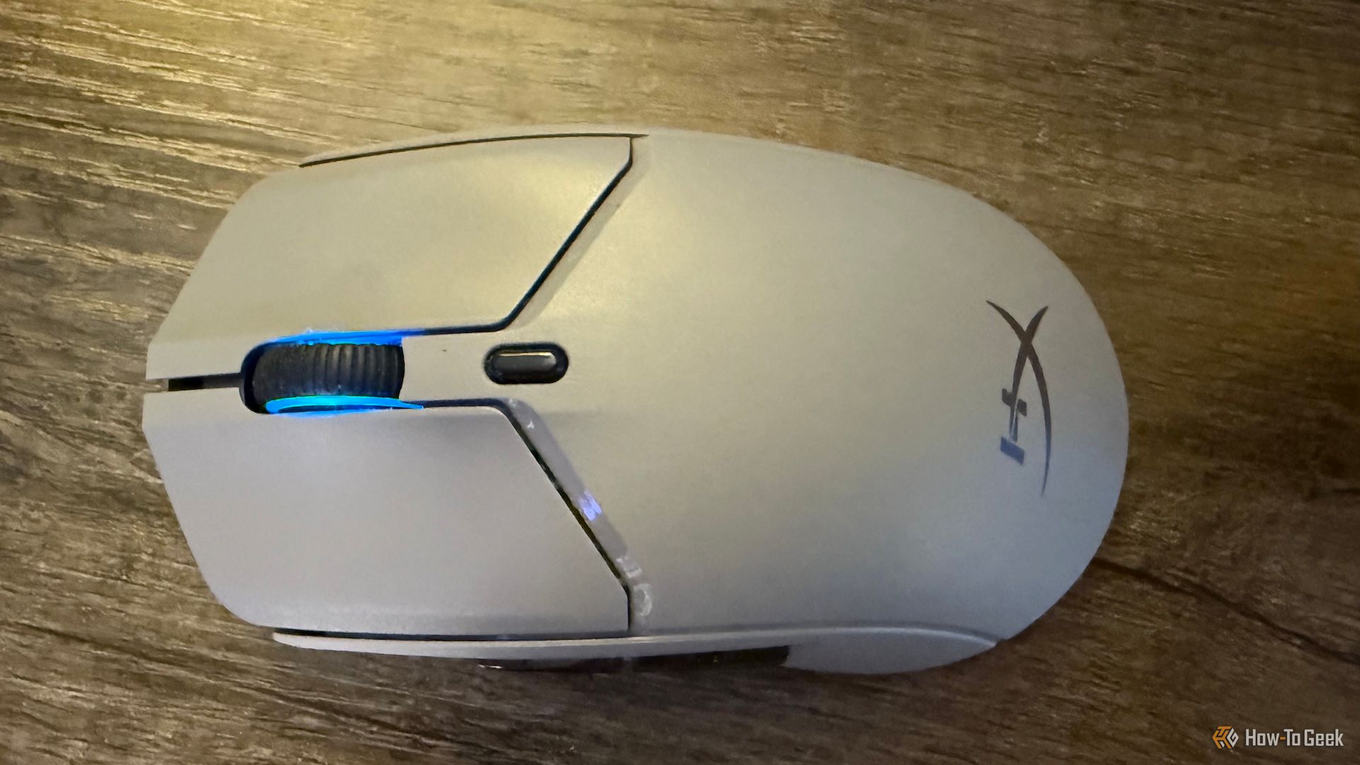 Hyperx Pulsfire hurry 2 Pro from above.