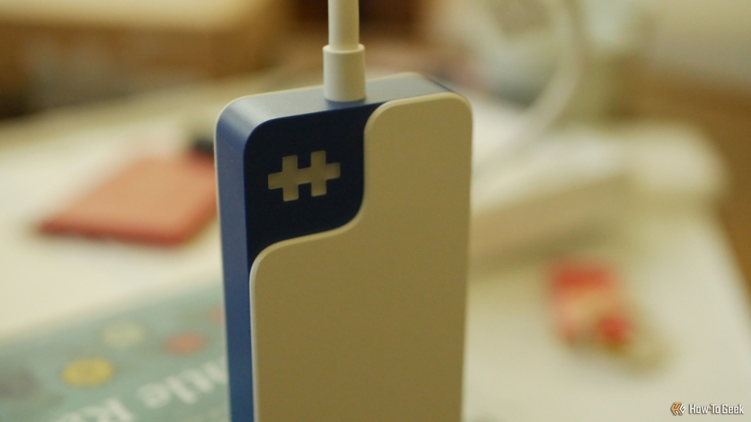 Logo on the Hyper HyperDrive Flex USB-C hub.