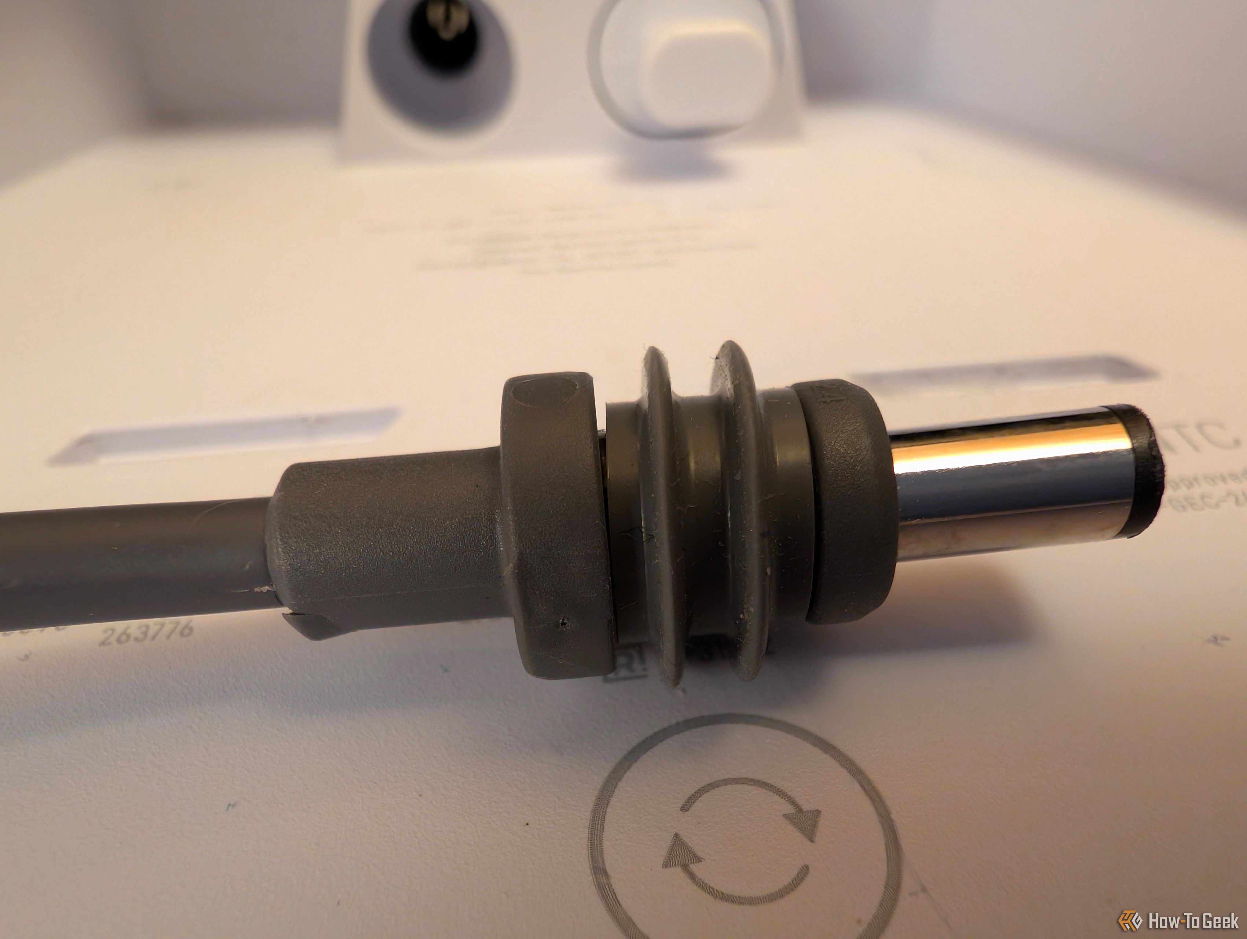 The waterproof connector for the Starlink Mini.