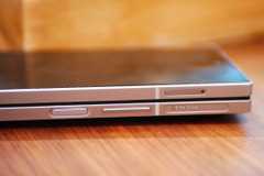 The side buttons on a Samsung Galaxy Z Fold 6.